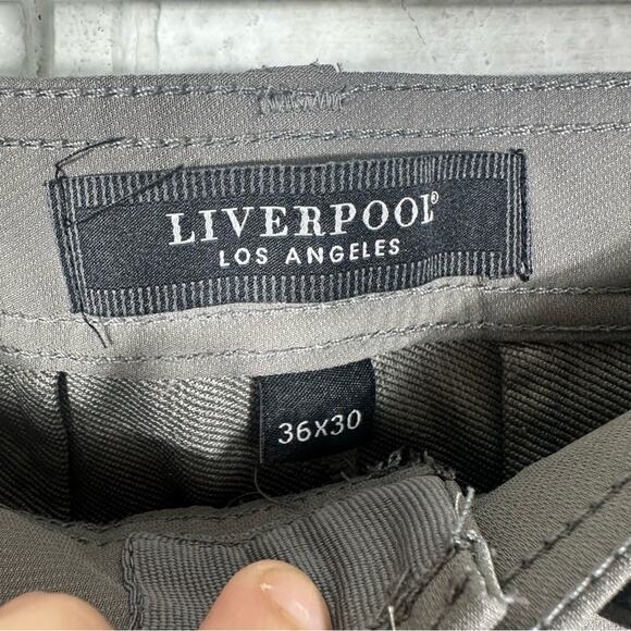 Liverpool Tech Hybrid Slim Fit Jogger Pants Size 36x30 - Picture 11 of 13